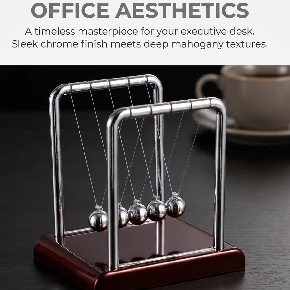 Office Technologies - Newton Cradle Balance Pendulum Ball Natuurkunde