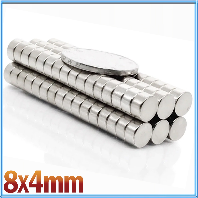 Office Technologies - Ronde 8x4mm Magneet 10/50/200/1000 stuks 8*4mm