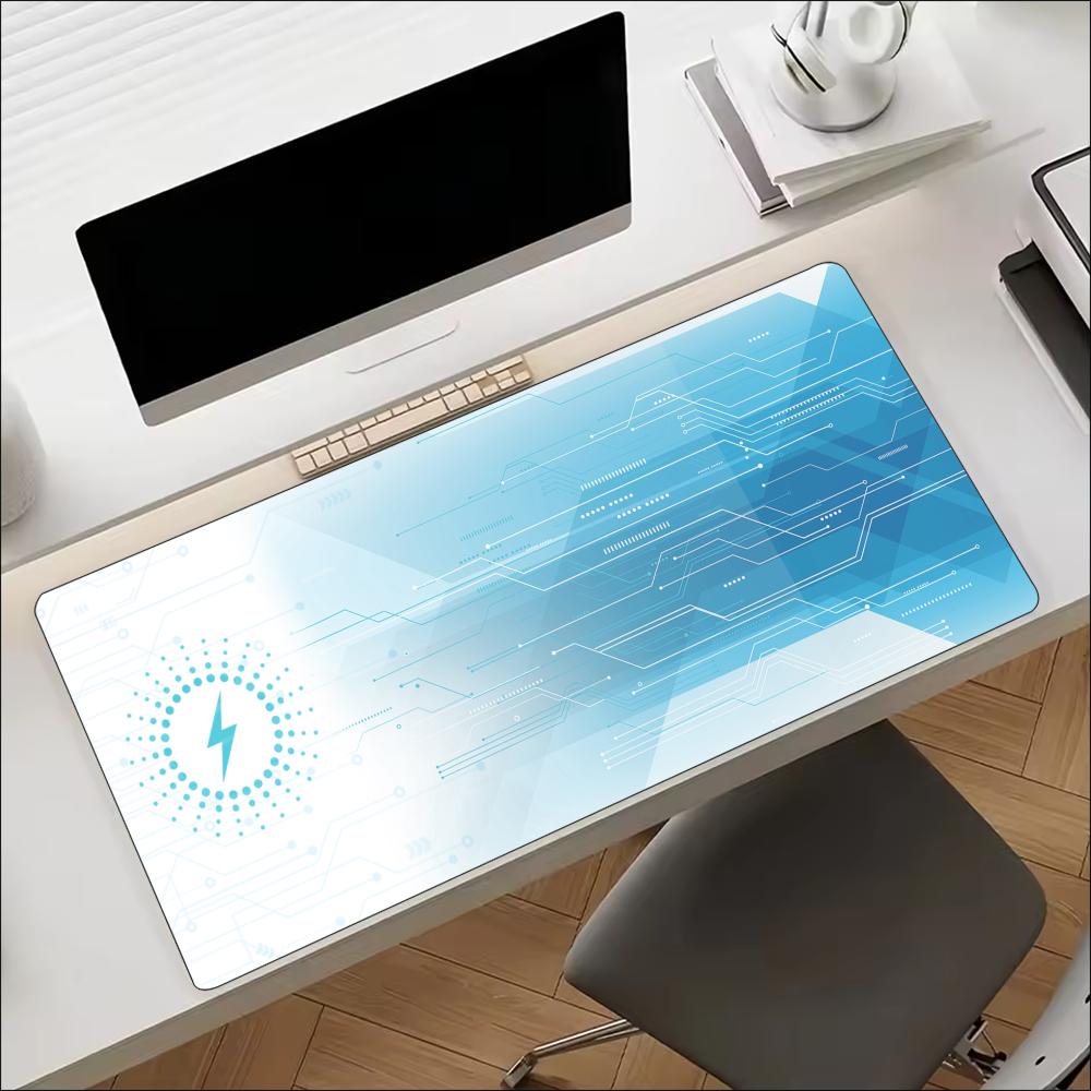 Blue Tech Circuit Gear Pattern - Office Tech Gear recensie en prijs