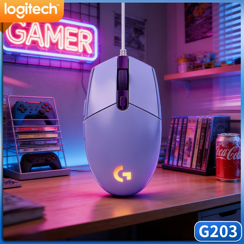 Logitech G203 Bedrade Gamingmu - Logitech Mouse G203 recensie en prijs