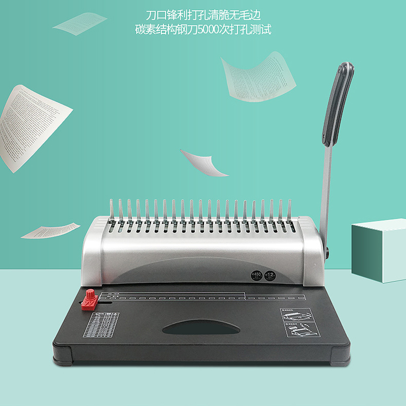 Nieuwe bindmachine, comb-bindi - Binding Machine Comb recensie en prijs