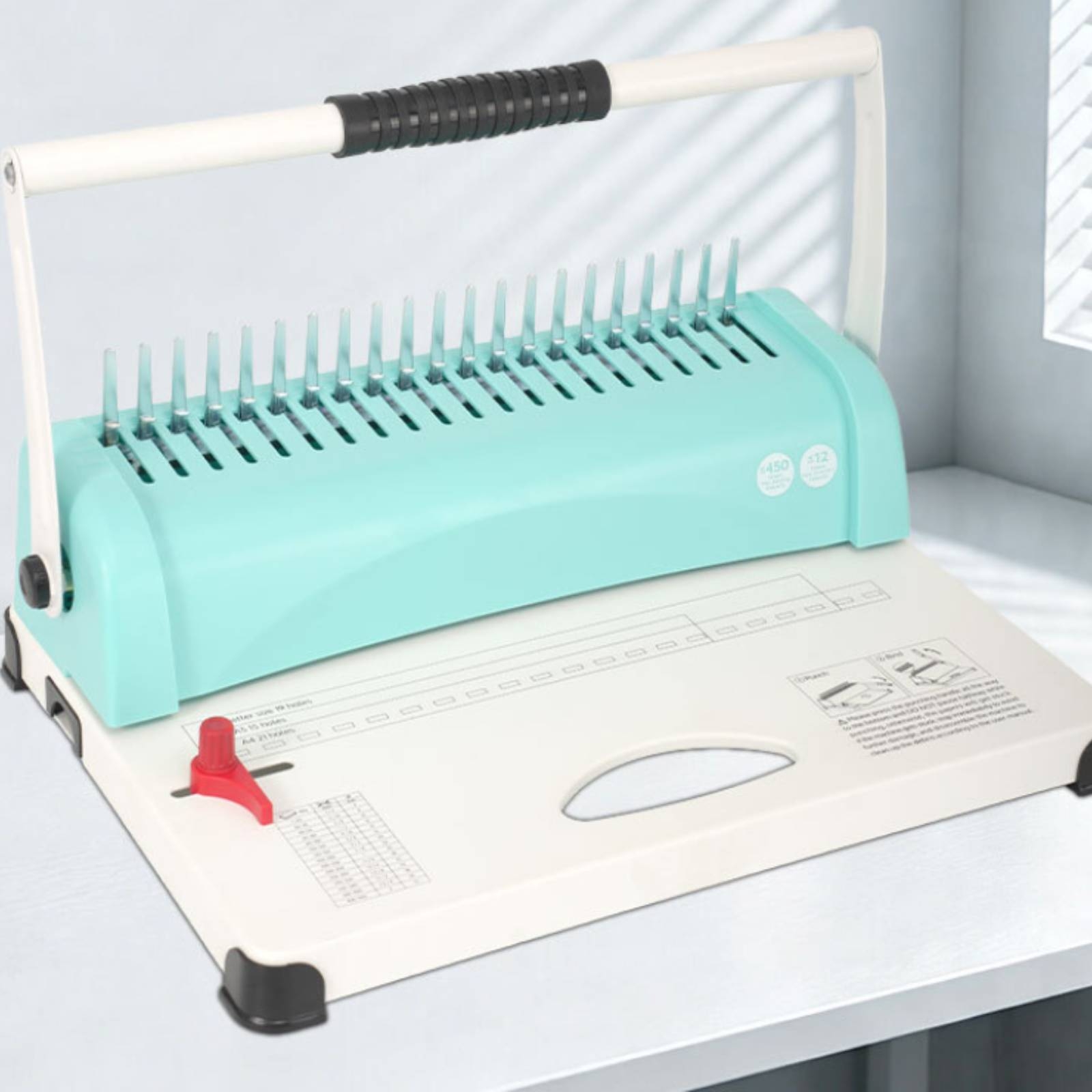 Desktop-kammeergerichtingsmach - Binding Machine Comb recensie en prijs